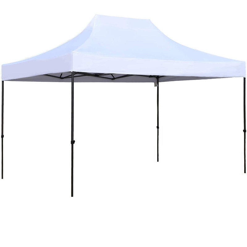 10'x15 'opvouwbare luifeltent met draagtas, Instant Commercial Party Canopy Sun Shelter met verstelbare hoogte